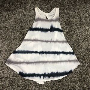 We The Free Free People Tie Dyed Tank Twisted Open Back Size XS